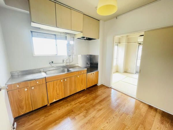 横浜市港北区岸根町の賃貸マンションのキッチン