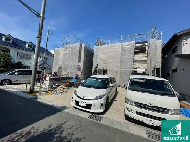 揖保郡太子町鵤　第6期　新築一戸建ての外観|現在建築中！落ち着いた街並みで新生活を始めることが出来そう！周辺の物件も併せてご紹介させて頂きます！