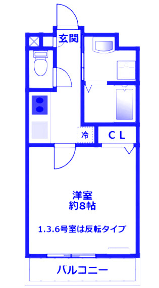 シャロン大宮の間取り