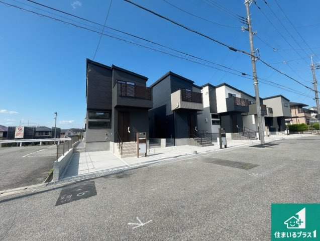神戸市北区鹿の子台北町　第1期　新築一戸建ての外観|お客様に長く安心して住んでいだだける事にこだわった家づくり！住んでからのアフターサービスにもしっかりと取り組んでいます！