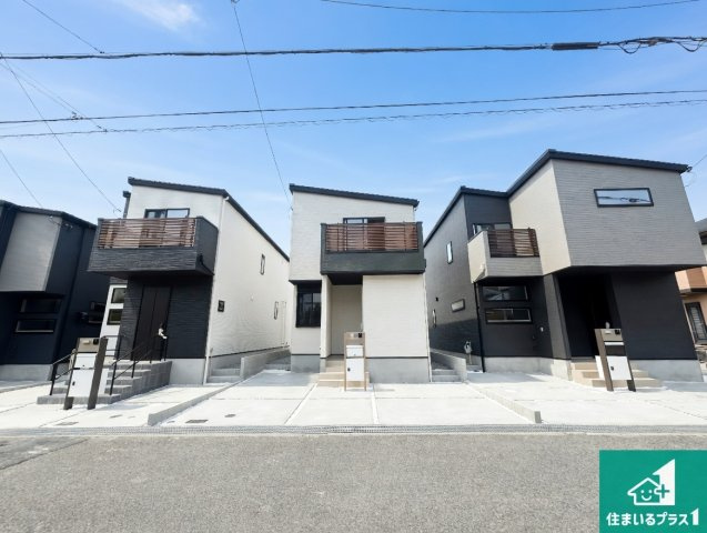 神戸市北区鹿の子台北町　第1期　新築一戸建ての外観|安心の10年保証！外観を美しく保ち、雨水で汚れを落とします！気になることがありましたら、お気軽にお問い合わせください！