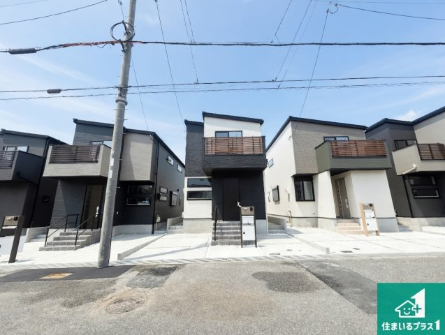 神戸市北区鹿の子台北町　第1期　新築一戸建ての外観|安心の10年保証！外観を美しく保ち、雨水で汚れを落とします！気になることがありましたら、お気軽にお問い合わせください！