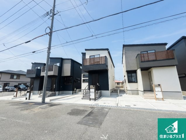 神戸市北区鹿の子台北町　第1期　新築一戸建ての外観|お客様に長く安心して住んでいだだける事にこだわった家づくり！住んでからのアフターサービスにもしっかりと取り組んでいます！