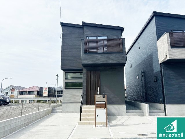 神戸市北区鹿の子台北町　第1期　新築一戸建ての外観|お客様に長く安心して住んでいだだける事にこだわった家づくり！住んでからのアフターサービスにもしっかりと取り組んでいます！