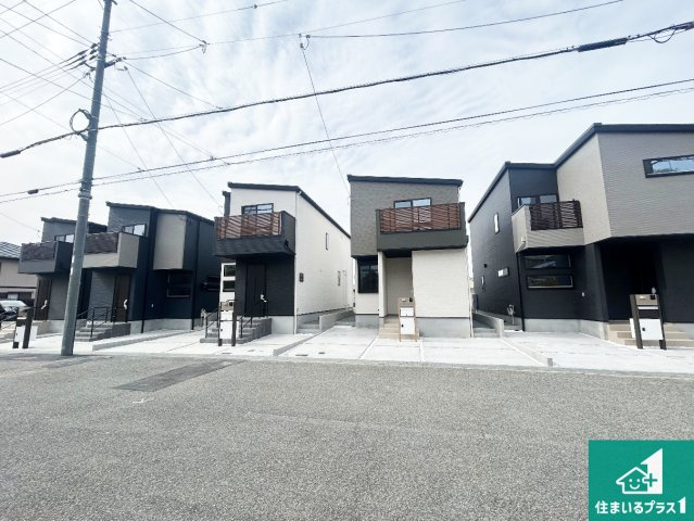 神戸市北区鹿の子台北町　第1期　新築一戸建ての外観|お客様に長く安心して住んでいだだける事にこだわった家づくり！住んでからのアフターサービスにもしっかりと取り組んでいます！