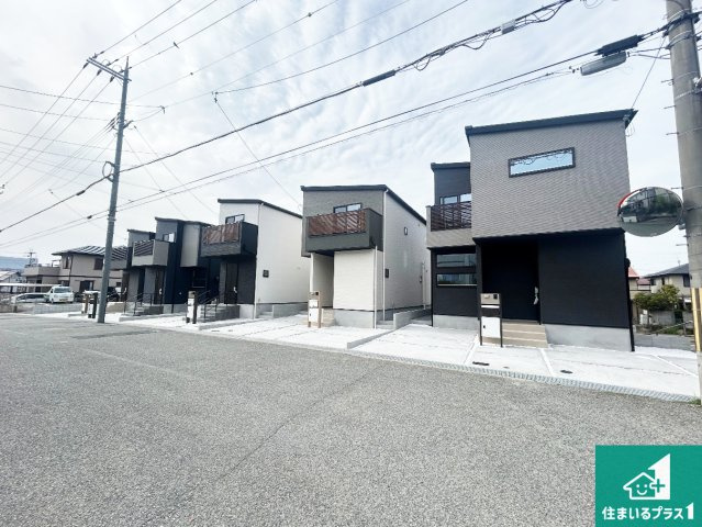 神戸市北区鹿の子台北町　第1期　新築一戸建ての外観|お客様に長く安心して住んでいだだける事にこだわった家づくり！住んでからのアフターサービスにもしっかりと取り組んでいます！