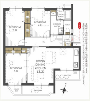  | 【平和が丘住宅10号棟】仲介手数料無料！平和が丘小学校・いのこいし猪子石中学校