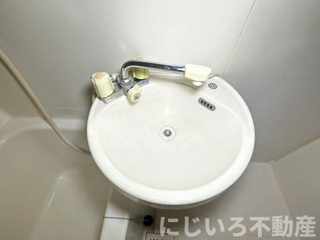 ヴィラージュドシャルマンの洗面所