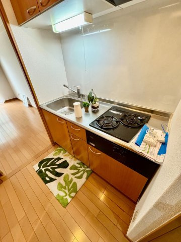 熊本市西区池田３丁目の賃貸マンションのキッチン