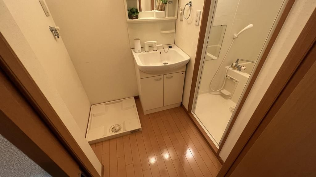 熊本市西区池田３丁目の賃貸マンションの洗面所