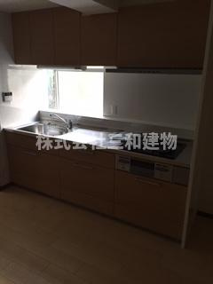 牛込台永谷マンションのキッチン