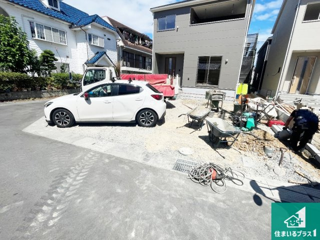 揖保郡太子町鵤　第6期　新築一戸建ての駐車場|駐車スペース！散水栓があるので、こまめに愛車を洗えます！