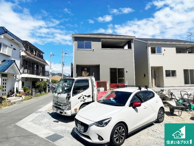 揖保郡太子町鵤　第6期　新築一戸建ての外観|安心の10年保証！外観を美しく保ち、雨水で汚れを落とします！気になることがありましたら、お気軽にお問い合わせください！