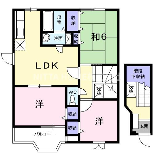 福知山市厚東町のアパート