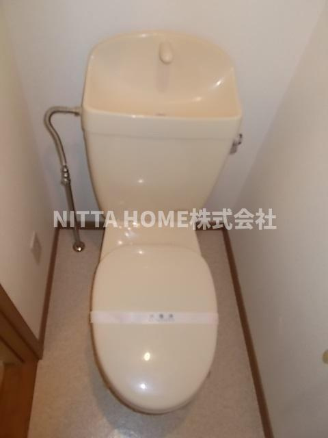 福知山市厚東町のアパートのトイレ|清潔感のあるトイレです！
