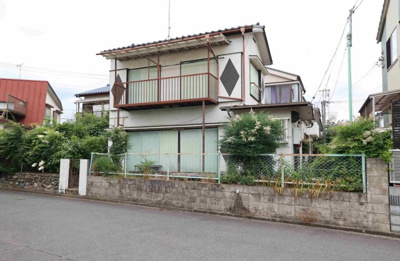 【外観】 | 毛呂山町若山 古家あり売地 | 南側から撮影