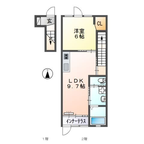 メゾンさくらの間取り