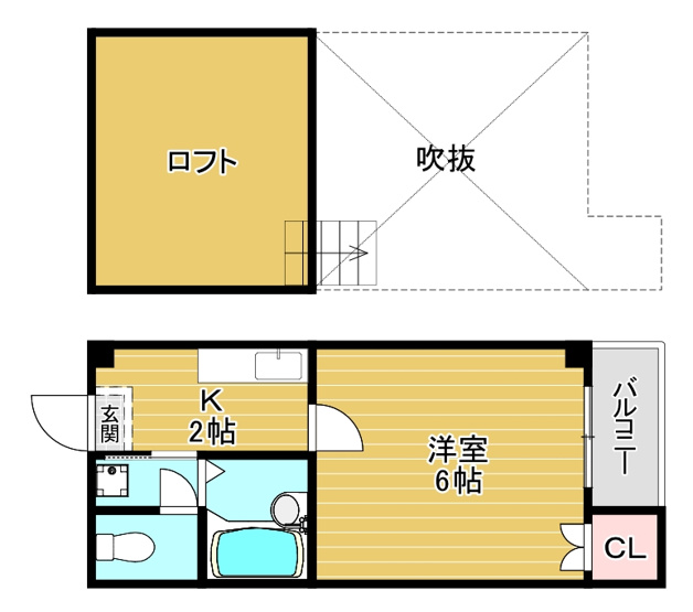 【間取り】 | エヌズコートⅡ