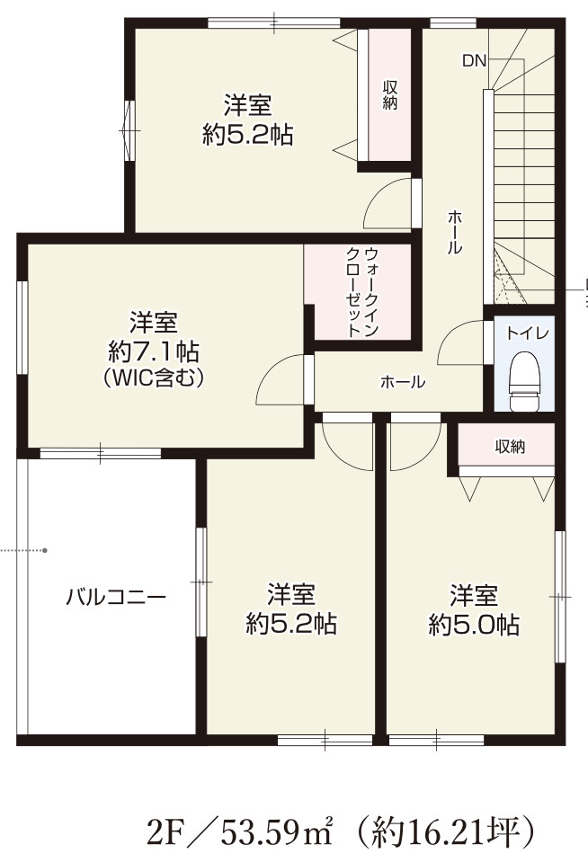 【仲介手数料無料】狭山市　水野２２期　全１棟　狭山市の不動産なら西武ハウジングの間取り