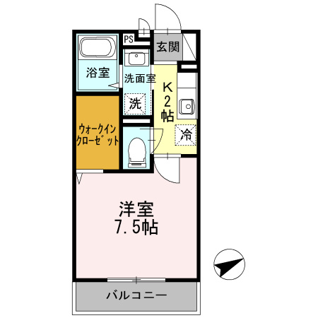 Un Village de Kishiyu（アンヴィラージュドキシュー）の間取り