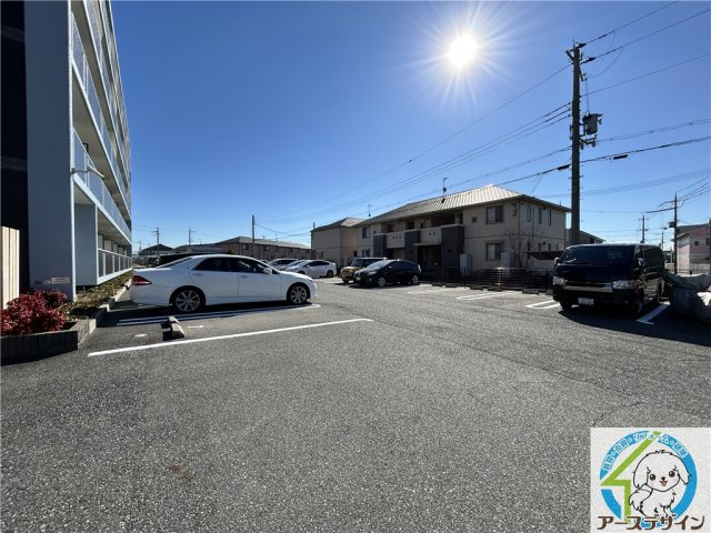グラン・アビタシオンの駐車場