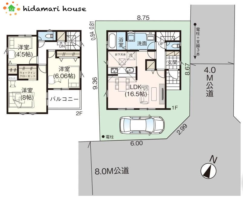上尾市井戸木4期　新築戸建　グラファーレ01