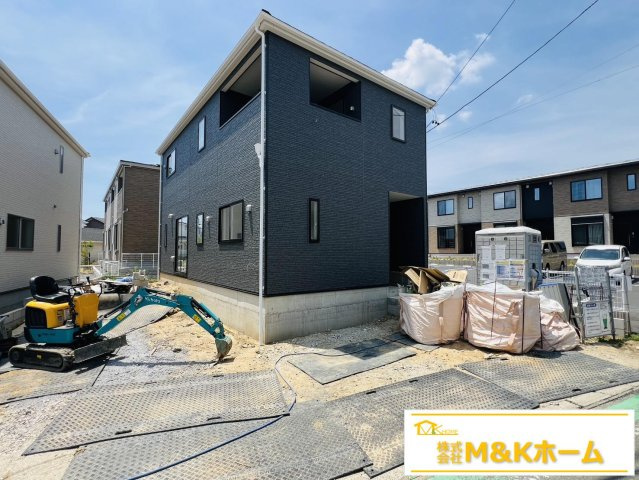 半田市乙川源内林町2丁目　全2棟　1号棟の前面道路含む現地写真|R8.7.30撮影　24時間換気システム搭載♪