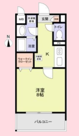 Aco　Mansionsの間取り