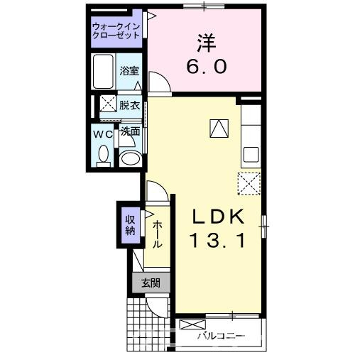 メゾン・メールの間取り