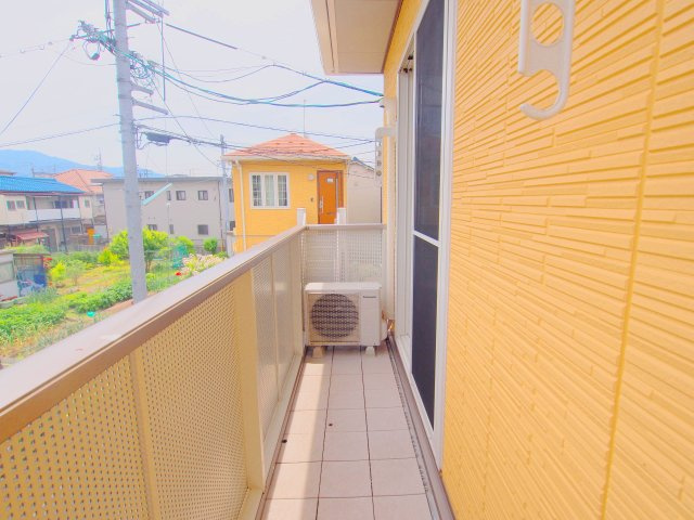 アフロディテ安芸のバルコニー