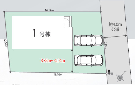 【区画図】 | ご家族様のプライベート空間が確保できる素敵な間取りです。また敷地ゆったりですので、おうち時間を楽しむのにもぴったりですね♪