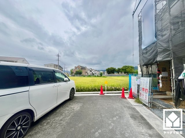 大津市下阪本１丁目　5期の前面道路含む現地写真|9月15日　　現地写真更新