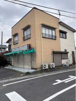 【外観】 | 加須市旗井　住居付店舗