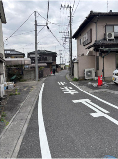 【その他】 | 加須市旗井　住居付店舗 | 前面道路