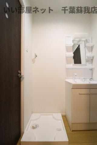 ニュートリノ要の洗面所|洗濯機置場