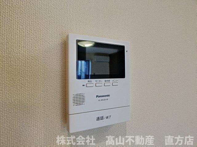 直方市大字感田のアパートのセキュリティ