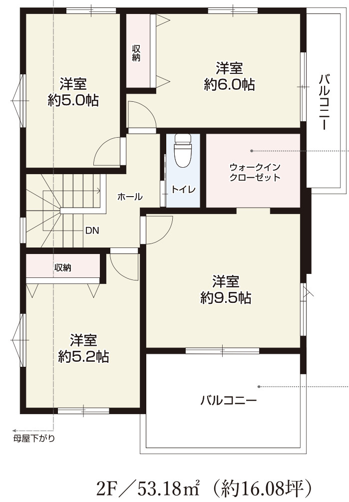 【仲介手数料無料】狭山市　広瀬１期　全１棟　狭山市の不動産なら西武ハウジングの間取り