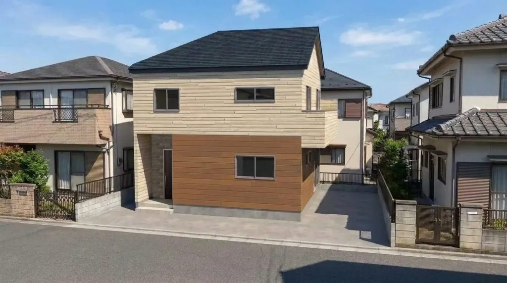 寺戸町大牧の外観パース|施工例