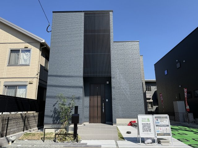 高田5丁目　新築戸建　4棟の外観パース|1号棟　9月下旬完成予定