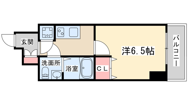 【間取り】 | エスリード天神橋筋六丁目