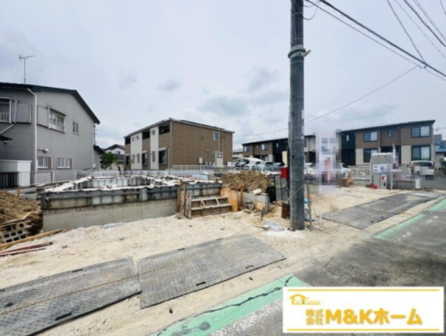 半田市乙川源内林町2丁目　全2棟　2号棟の外観|R8.6.14撮影　外壁サイディング貼り☆