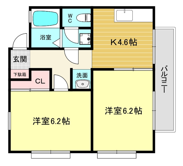 【間取り】 | CRASIS西宮門戸