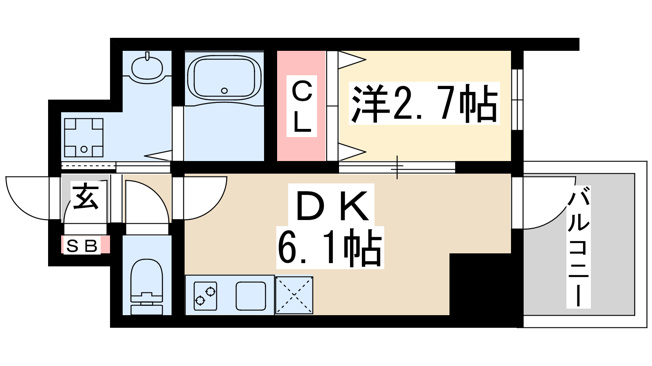 【間取り】 | セレニテ新大阪グランデミリュー