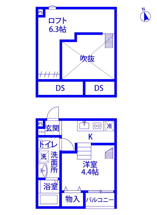 Infinity 東大宮の間取り
