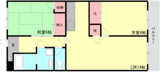 【間取り】 | プレジオ王塚台