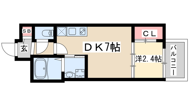 【間取り】 | セレニテ西中島アリア弐番館