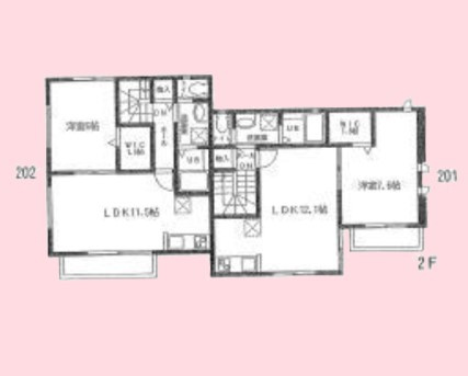 ディアス・駒場の間取り