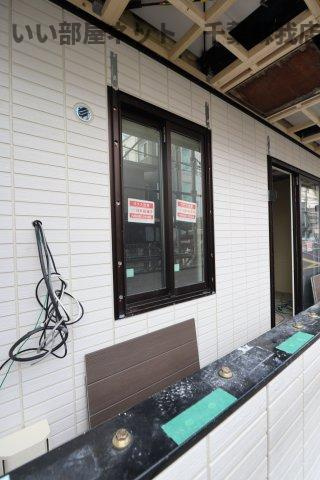 D-ROOM末広Ⅰ　Bのバルコニー|落ち着いた時間を過ごせるバルコニーです