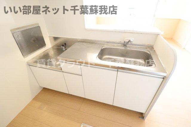 カルム都のキッチン|使いやすいキッチンです