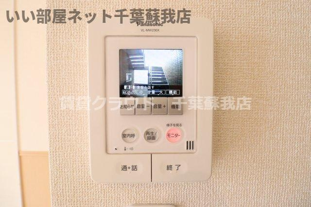 カルム都のセキュリティ|モニター付きインターホン